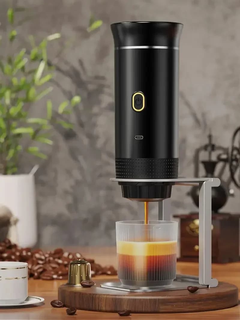 เครื่องชงกาแฟเอสเปรสโซแบบพกพา 3-in-1