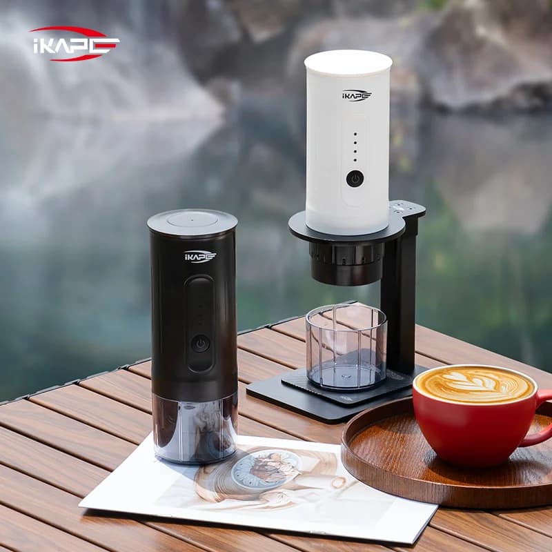 เครื่องชงกาแฟแบบพกพา สำหรับแคปซูลและกาแฟบด